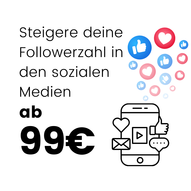 Steigere deine Followerzahl in den sozialen Medien
